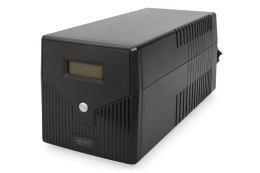 Digitus Digitus | Line-Interactive UPS | Line-Interactive UPS DN-170076, 2000VA/1200W 12V/9Ah x2 bateria, 4x CEE 7/7, USB, RS232, RJ45,L