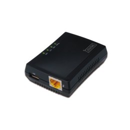 Digitus Digitus | Wielofunkcyjny serwer sieciowy USB | DN-13020 | Czarny