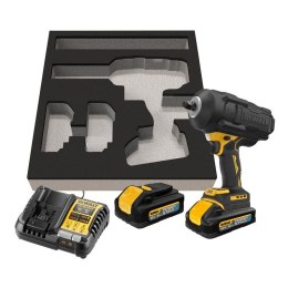 DEWALT AKUMULATOROWY KLUCZ UDAROWY 1/2' XR 18V 2*5.0AH 2373 NM