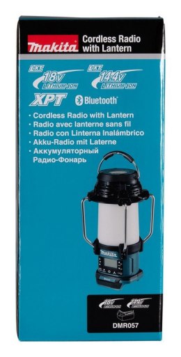 MAKITA ODBIORNIK RADIOWY Z LAMPĄ I LATARKĄ 18V FM BLUETOOTH USB