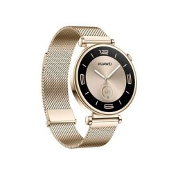 Huawei Zegarek Smartwatch Huawei Watch GT 4, ze stali nierdzewnej, 41 mm, Kolor: Złoty, Odporny na kurz i wodę