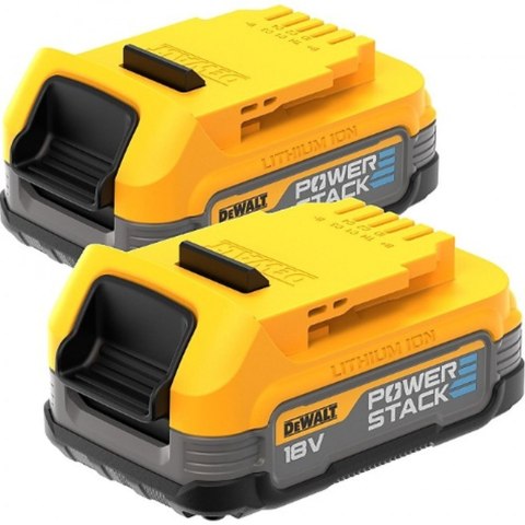 DEWALT ZESTAW 2 AKUMLATORÓW 18V 1.7AH POWERSTACK