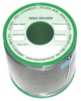 MBO SOLDER LUT CYNOWY Z TOPNIKIEM FI 2,50 250G SZT