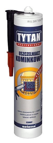 TYTAN USZCZELNIACZ WYSOKOTEMPERATUROWY KOMINKOWY 280ML 1500C