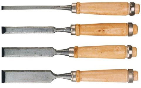 TOP TOOLS DŁUTA KOMPLET 4-SZTUKOWY 6,12,18,24MM