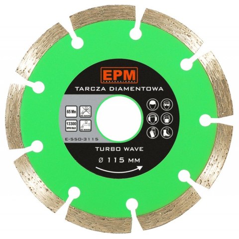 EPM TARCZA DIAMENTOWA SEGMENTOWA 250MM