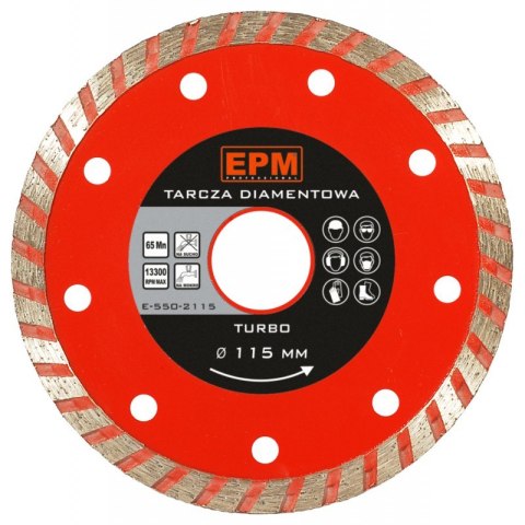 EPM TARCZA DIAMENTOWA TURBO 115MM