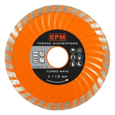 EPM TARCZA DIAMENTOWA TURBO WAVE 115MM