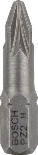 BOSCH BIT, GROT, KOŃCÓWKA PZ2 EH 25MM 3 SZT.