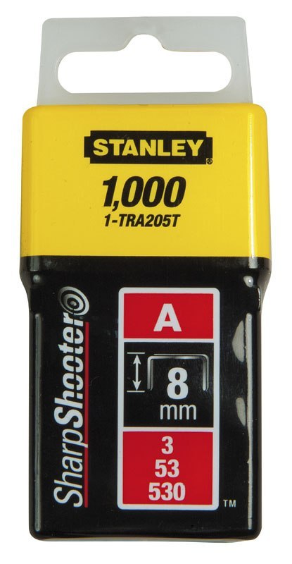 STANLEY ZSZYWKA TYP A 5/53/530 LD 1,000SZT 4MM