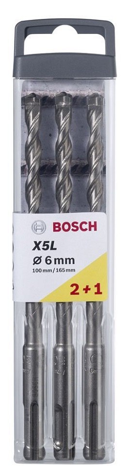 BOSCH WIERTŁO SDS+ PLUS-7 6*100/165MM 3 SZT.