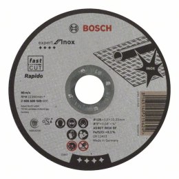 BOSCH TARCZA PŁASKA INOX T1A 125*1.0*22 RAPIDO