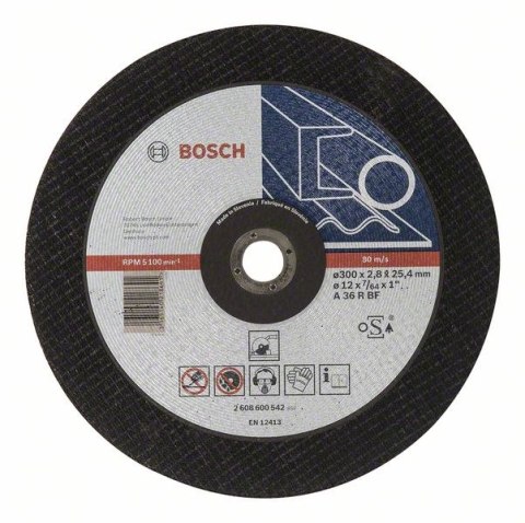 BOSCH TARCZA TNĄCA 300*25,4*2,8 M DO PRZECINAREK