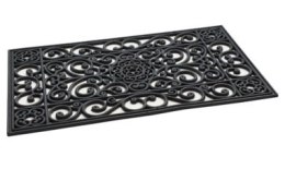 UN WYCIERACZKA IRON MAT BLACK 1 45*75CM