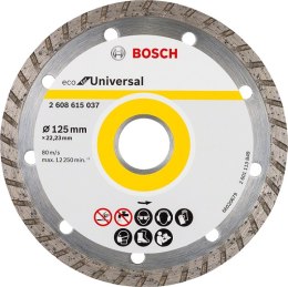 BOSCH TARCZA DIAMENTOWA BUDOWLANA ECO TURBO 125MM