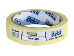 DEKA TAŚMA MALARSKA GIALLA 25MM*25M