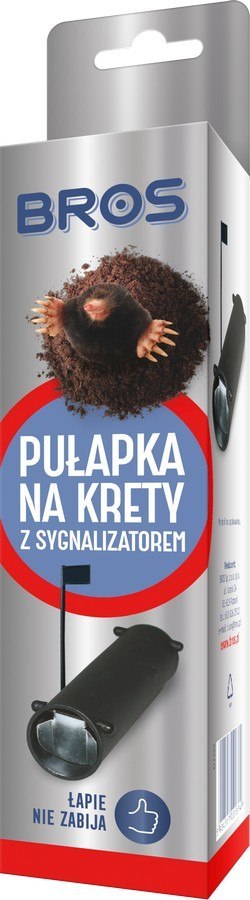 BROS PUŁAPKA NA KRETY Z SYGNALIZATOREM