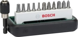 BOSCH 12-CZĘŚCIOWY ZESTAW KOŃCÓWEK PH, PZ, TORX