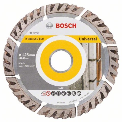 BOSCH TARCZA DIAMENTOWA BUDOWLANA S4U 125MM