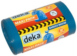 DEKA WORKI MAXI PACK BARDZO MOCNE NIEBIESKIE 60L A20