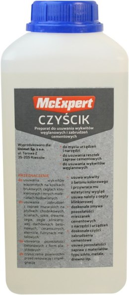 MC EXPERT CZYŚCIK DO ZAPRAW MURARSKICH NA NARZĘDZIACH 1L