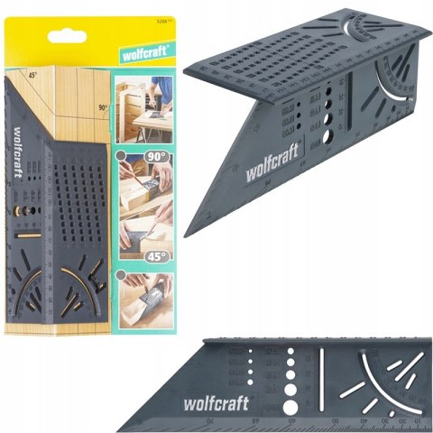 WOLFCRAFT KĄTOWNIK STOLARSKI JAPOŃSKI 3D