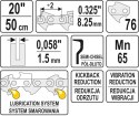 YATO ŁAŃCUCH TNĄCY DO PILARKI 20'' .325 1.5MM 76Z