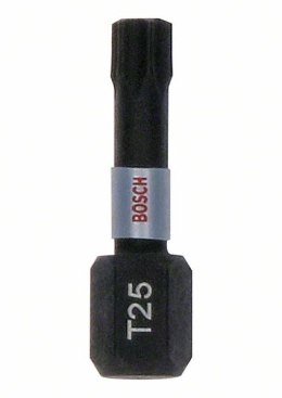 BOSCH BIT, GROT, KOŃCÓWKA T25 25MM IMP 25PCS