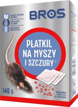 BROS PŁATKI NA MYSZY I SZCZURY 140G