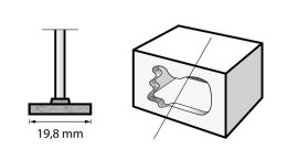DREMEL ŚCIERNICA TARCZOWA Z WĘGL. KRZEMU 19,8 MM