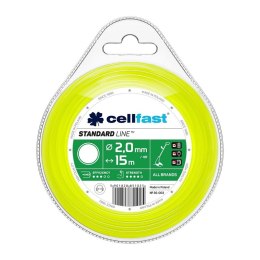 CELL-FAST ŻYŁKA DO WYKASZARKI OKRĄGŁA 2.0MM 15M