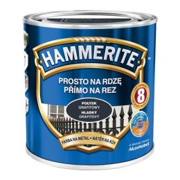 HAMMERITE EMALIA HAMMERITE POŁYSK GRAFITOWY 0,7L