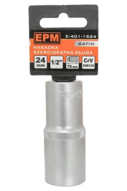 EPM NASADKA DŁUGA 1/2'' 6-KĄTNA SATIN 8MM