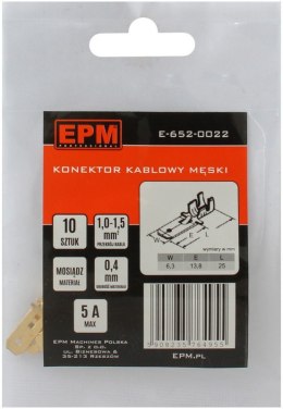 EPM KOŃCÓWKA WSUWANA 1-1.5MM 0 10 SZTUK