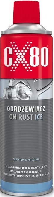 CX-80 ODRDZEWIACZ Z EFEKTEM ZAMRAŻANIA ON RUST ICE 500ML