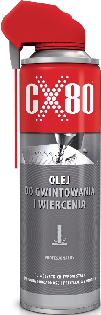 CX-80 OLEJ DO GWINTOWANIA I WIERCENIA DUO SPRAY APLIKATOR 500ML