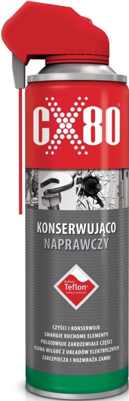 CX-80 PŁYN KONSERWUJĄCO NAPRAWCZY TEFLON DUO SPRAY 500ML