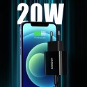 Ładowarka sieciowa do telefonu USB-C 20W Power Delivery czarny