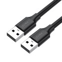 Elastyczny giętki kabel przewód USB 2.0 480Mb/s 1.5m czarny