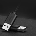 Elastyczny giętki kabel przewód USB 2.0 480Mb/s 1.5m czarny