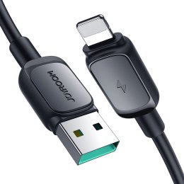 Kabel przewód do iPhone Lightning - USB 2.4A 480Mbps 2m czarny