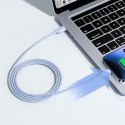 Kabel przewód do iPhone USB-A - Lightning 2.4A 1.2m niebieski