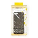 Marble żelowe etui pokrowiec marmur iPhone 13 Pro Max czarny