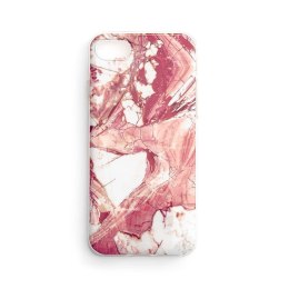 Marble żelowe etui pokrowiec marmur Xiaomi Redmi Note 10 5G / Poco M3 Pro różowy