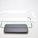 Szkło hartowane 9H z ramką montażową do iPhone 15 Premium Glass czarne