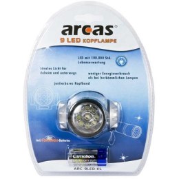 Arcas Arcas | ARC9 | Reflektor | 9 LED | 4 tryby oświetlenia