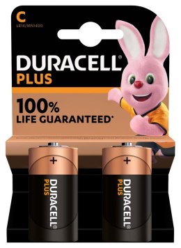 Duracell Duracell | Bateria C | Alkaliczna | 2 szt. | Plus MN1400