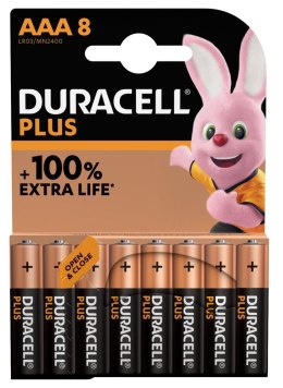 Duracell Duracell | AAA | Alkaline | 8 szt. | Plus MN2400