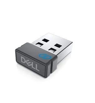 Dell Bezprzewodowy odbiornik myszy/klawiatury | USB | RF 2.4 GHz | Szary