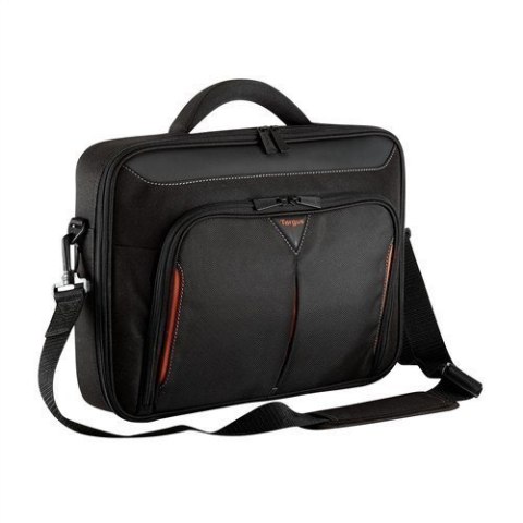 Targus Targus | Pasuje do rozmiaru 14 " | Classic | Messenger - Briefcase | Black/Red | Pasek na ramię